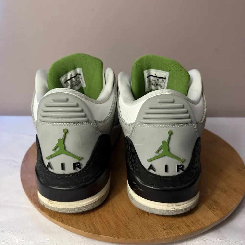 Size 12 - Air Jordan 3 Retro Chlorophyll 136064-006